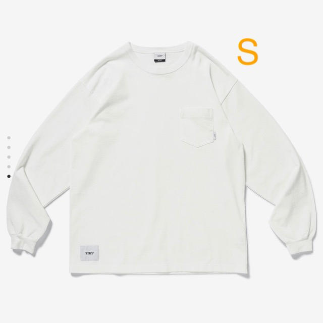 20SS WTAPS BLANK LS S WHITE