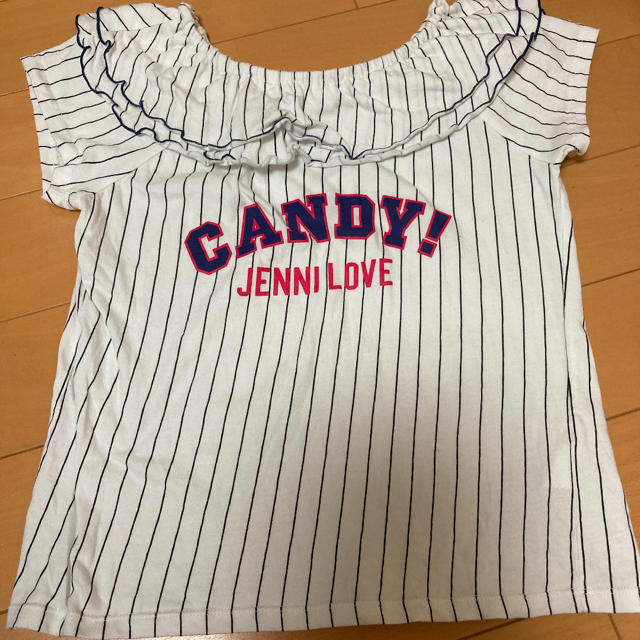 JENNI(ジェニィ)のJENNI love ジェニィラブ　カットソー　Tシャツ　150 キッズ/ベビー/マタニティのキッズ服女の子用(90cm~)(Tシャツ/カットソー)の商品写真