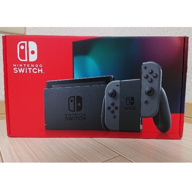 [新品]Nintendo Switch ニンテンドースイッチ 本体 グレー新品未開封□型番