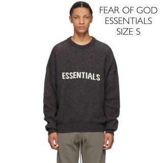 フィアオブゴッド(FEAR OF GOD)のEssentials Logo Sweatshirt 黒S＋グレーXS(ニット/セーター)