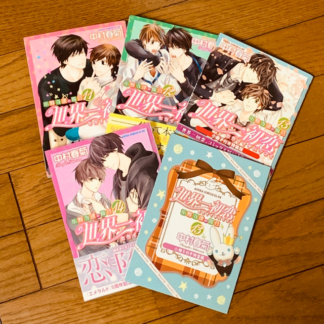 角川書店(カドカワショテン)のひょうたんちゃん様🌼11〜14巻＋13巻小冊子 エンタメ/ホビーの漫画(ボーイズラブ(BL))の商品写真