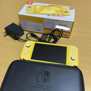ニンテンドースイッチ(Nintendo Switch)のニンテンドー スイッチ ライト Switch Lite 本体 イエロー(家庭用ゲーム機本体)