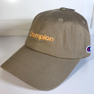 チャンピオン(Champion)のチャンピオン　chanpion 刺繍入りローキャップ　送料無料　新品未使用(キャップ)