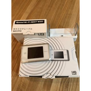 UQ WiMAX 2＋ WX03(PC周辺機器)