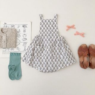 キャラメルベビー&チャイルド(Caramel baby&child )の【soor ploom】2020ss ロンパース  4-5y(ワンピース)