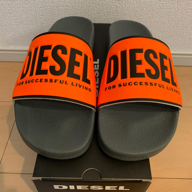 42 diesel sandal ディーゼル シャワー スライド サンダル 新品