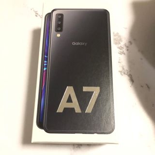 ギャラクシー(Galaxy)のGalaxy A7 ブラック　(スマートフォン本体)