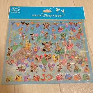 ディズニー(Disney)のTDL 30周年グッズ シール(キャラクターグッズ)