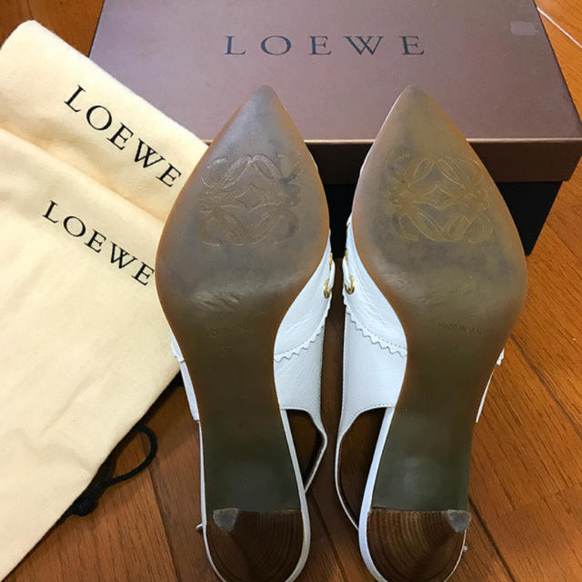 LOEWE(ロエベ)のsakura様専用　LOEWE  ロエベ　ヒール　サンダル レディースの靴/シューズ(ハイヒール/パンプス)の商品写真