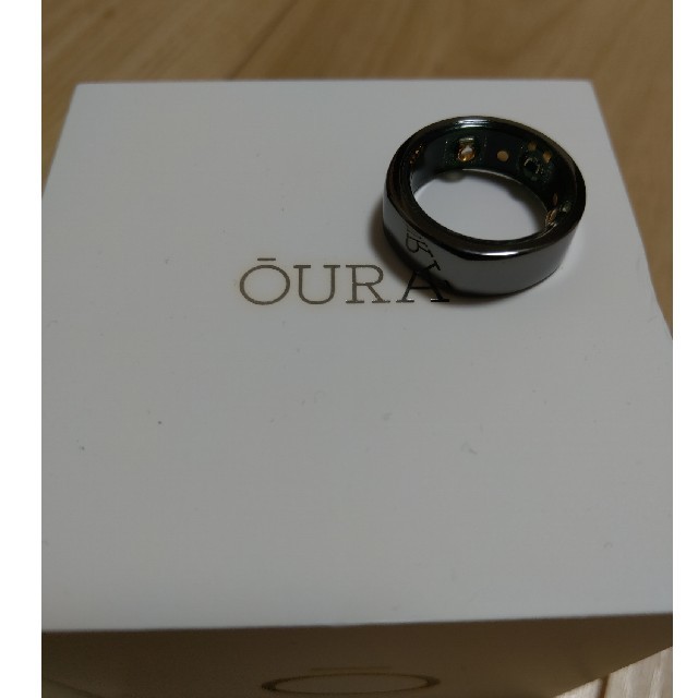 oura ring heritage black, US8（オーラリング ）の通販 by まるちゃん's shop｜ラクマ