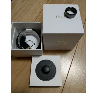 oura ring heritage  black, US8（オーラリング ）(リング(指輪))