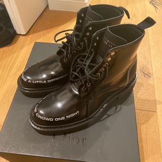 Dior homme  ベルトデザインサイドジップブーツ 26.5㎝