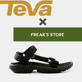 テバ(Teva)の限定価格＊フリークスストア別注＊Teva＊テバ＊ハリケーン＊スポーツサンダル＊黒(サンダル)