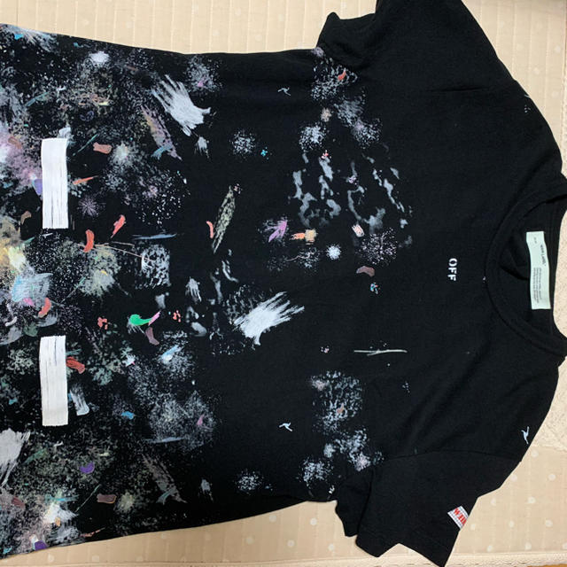 Tシャツ/カットソー(半袖/袖なし)off White Galaxy Tシャツ