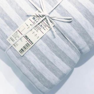 ムジルシリョウヒン(MUJI (無印良品))の新品 無印良品 MUJI オーガニックコットン天竺 掛ふとんカバー シングル(シーツ/カバー)