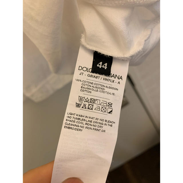 DOLCE&GABBANA(ドルチェアンドガッバーナ)のTシャツ メンズのトップス(Tシャツ/カットソー(半袖/袖なし))の商品写真