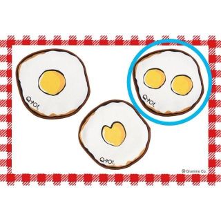 キューポット(Q-pot.)の新品未使用：Q-Pot. Special novelty 目玉焼きタオル(タオル/バス用品)