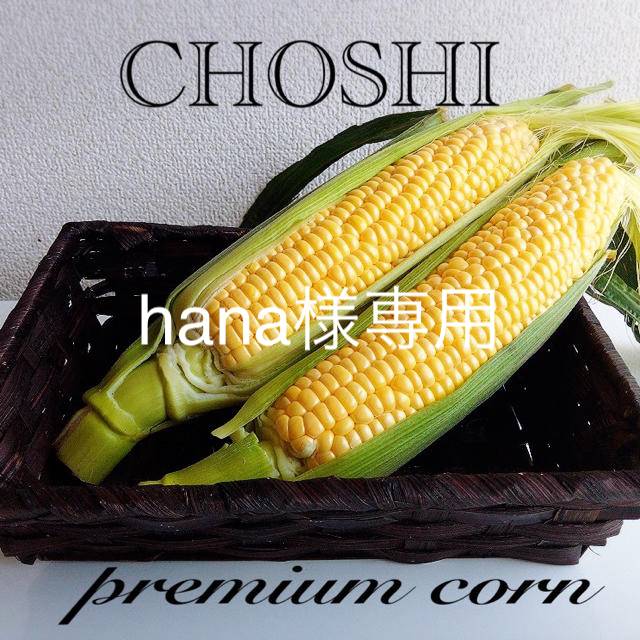 千葉県銚子産甘ーいトウモロコシ　冷蔵便 食品/飲料/酒の食品(野菜)の商品写真