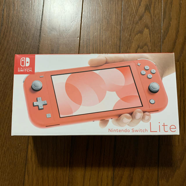 ◇新品・ニンテンドースイッチライト・コーラル/本体・未使用