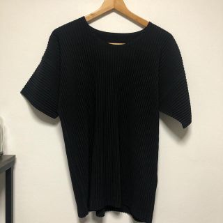 PLEATS PLEASE ISSEY MIYAKE ビック Tシャツ 黒- PLEATS PLEASE ISSEY MIYAKE ビック Tシャツ 黒-