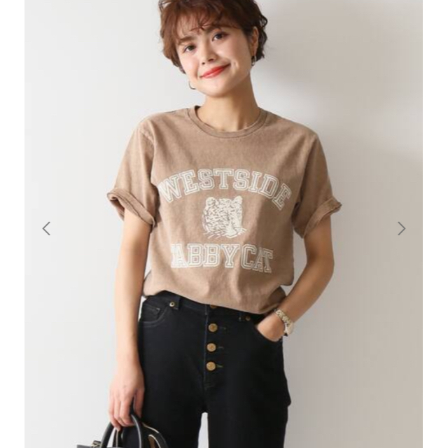 Spick & Span(スピックアンドスパン)のSpick and Span　MIXTA　Tシャツ TABBY CAT レディースのトップス(Tシャツ(半袖/袖なし))の商品写真