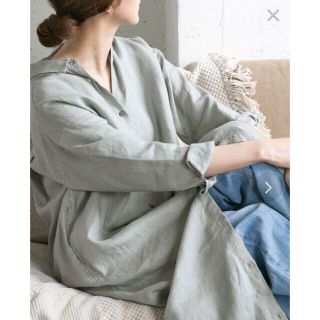 アーバンリサーチドアーズ(URBAN RESEARCH DOORS)のゆずこめ様専用❁新品❁リネンバックタックシャツワンピース(ロングワンピース/マキシワンピース)