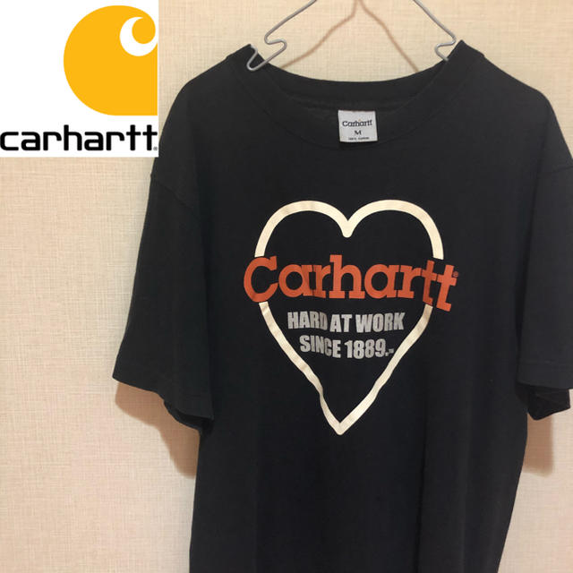 carhartt(カーハート)の【古着の定番！】カーハート 前後ビッグロゴプリント 半袖Tシャツ Mサイズ レディースのトップス(Tシャツ(半袖/袖なし))の商品写真