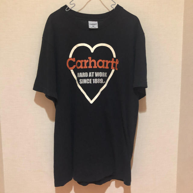 carhartt(カーハート)の【古着の定番！】カーハート 前後ビッグロゴプリント 半袖Tシャツ Mサイズ レディースのトップス(Tシャツ(半袖/袖なし))の商品写真