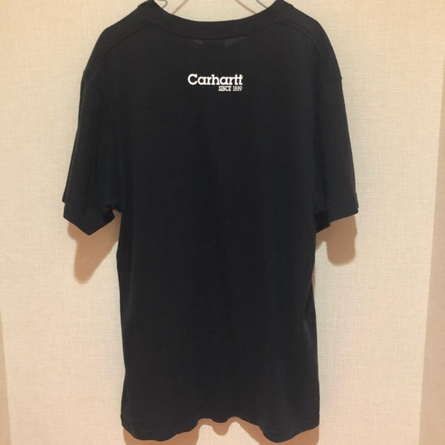 carhartt(カーハート)の【古着の定番！】カーハート 前後ビッグロゴプリント 半袖Tシャツ Mサイズ レディースのトップス(Tシャツ(半袖/袖なし))の商品写真