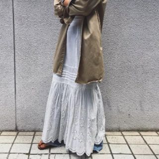 ファビアンルー(Fabiane Roux)の【nowos】19AW レーススカート(ロングスカート)