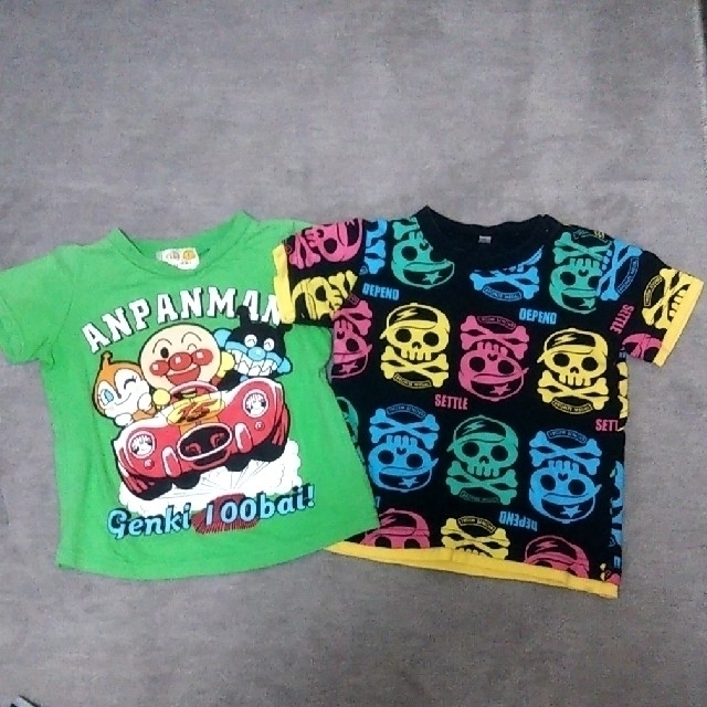 専用　　アンパンマン他 Tシャツセット キッズ/ベビー/マタニティのキッズ服男の子用(90cm~)(Tシャツ/カットソー)の商品写真