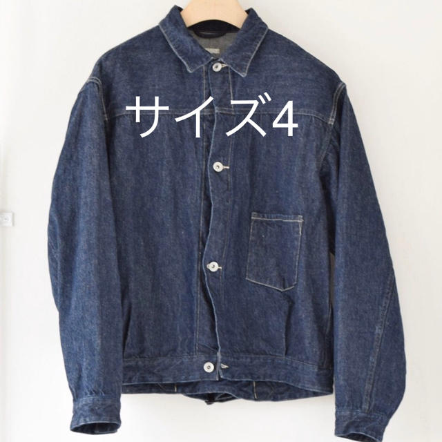 メンズ【新品タグ付き】comoli デニムジャケット 20aw SIZE 4