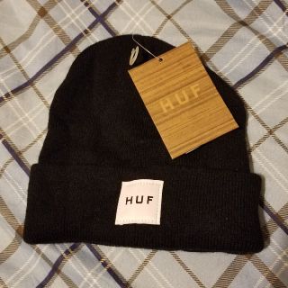 ハフ(HUF)のHUF ☆ ロゴニット帽 タグ付き未使用(ニット帽/ビーニー)