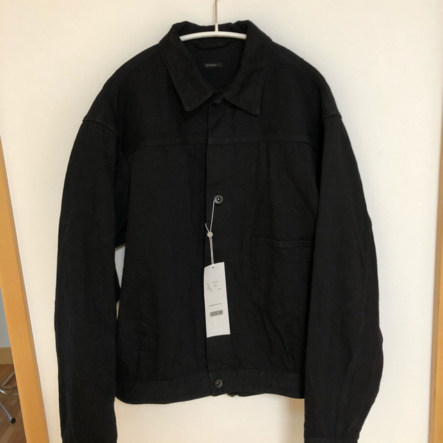 COMOLI(コモリ)のCOMOLI 20aw デニムジャケット ブラック 2 メンズのジャケット/アウター(Gジャン/デニムジャケット)の商品写真