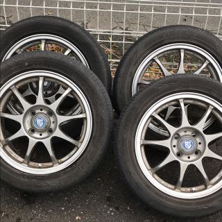 ダンロップ(DUNLOP)のアルミホイール 4本　15インチ　185/55R15(タイヤ・ホイールセット)