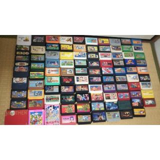 ファミコン ソフト90本以上ゲームソフト/ゲーム機本体