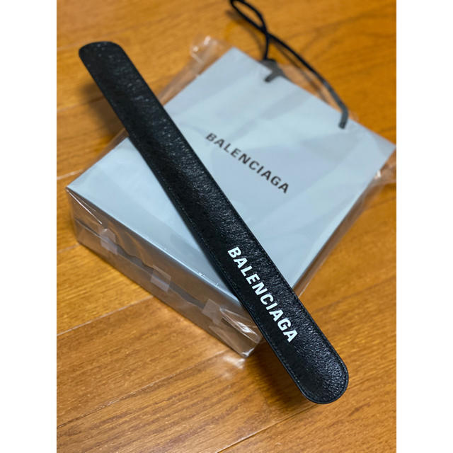 バレンシアガ BALENCIAGA レザーバングル メンズ アクセサリー メンズ