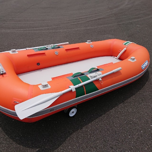 ジョイクラフト KE275 ゴムボート、ダイナキールホイールの通販 by