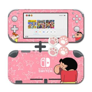 Switch Liteスイッチ ライト クレヨンしんちゃん スキンシール カバー(その他)