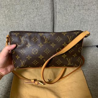 ルイヴィトン(LOUIS VUITTON)の①ルイヴィトン モノグラム ショルダーバッグ　トロター(ショルダーバッグ)