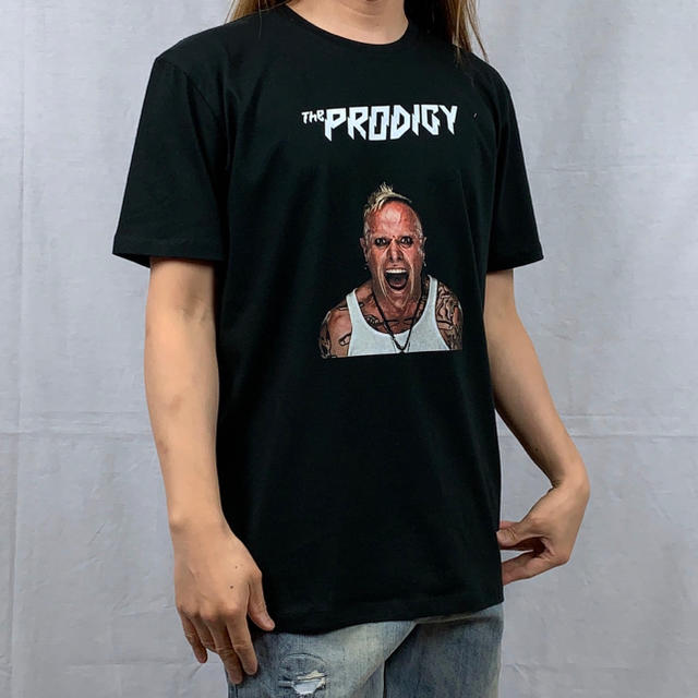 新品 L プロディジー Tシャツ THE PRODIGY キース ユニセックスT特徴