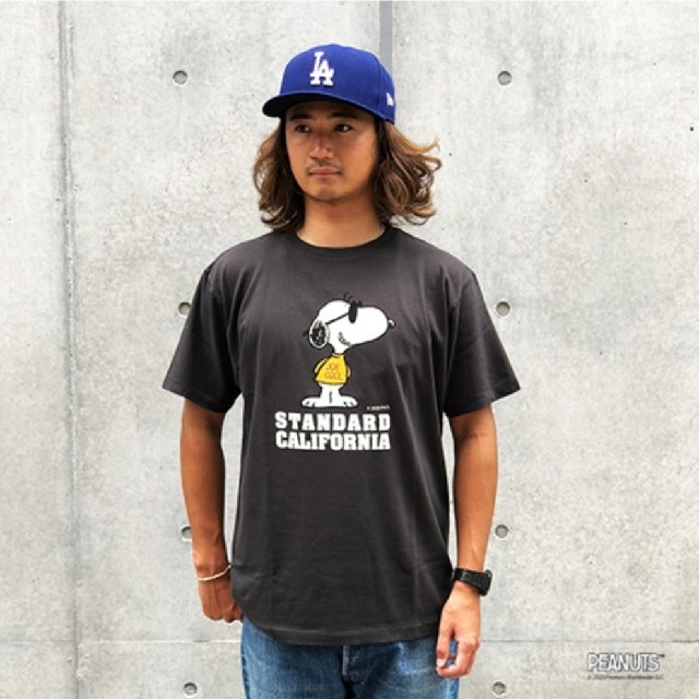 STANDARD CALIFORNIA(スタンダードカリフォルニア)の【わったん様専用】SNOOPY × SD Joe Cool Tシャツ レディースのトップス(Tシャツ(半袖/袖なし))の商品写真