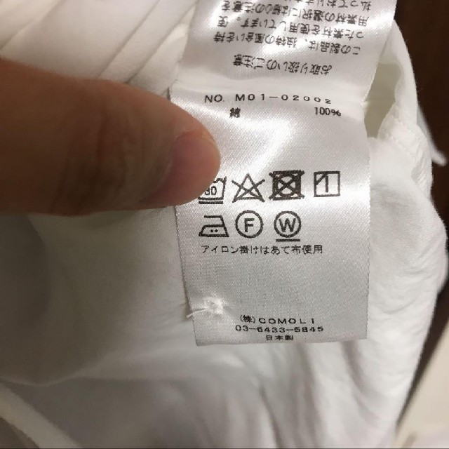 COMOLI(コモリ)のtatsu様専用 COMOLI (コモリ) バンドカラーシャツ メンズのトップス(シャツ)の商品写真