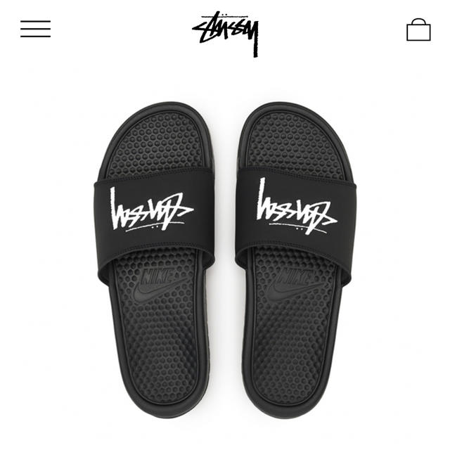 stussy nike 25cm SLIDE SANDAL サンダル　ベナッシメンズ