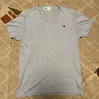 ラコステ(LACOSTE)のVネックTシャツ(Tシャツ/カットソー(半袖/袖なし))