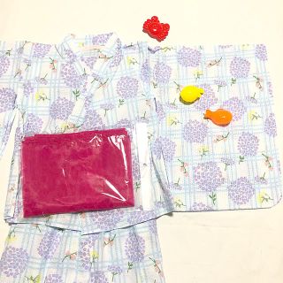 シマムラ(しまむら)のしまむら　浴衣セット　セパレートタイプ　ワンピース(甚平/浴衣)