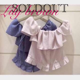 リリーブラウン(Lily Brown)のSOLDOUT(カットソー(半袖/袖なし))