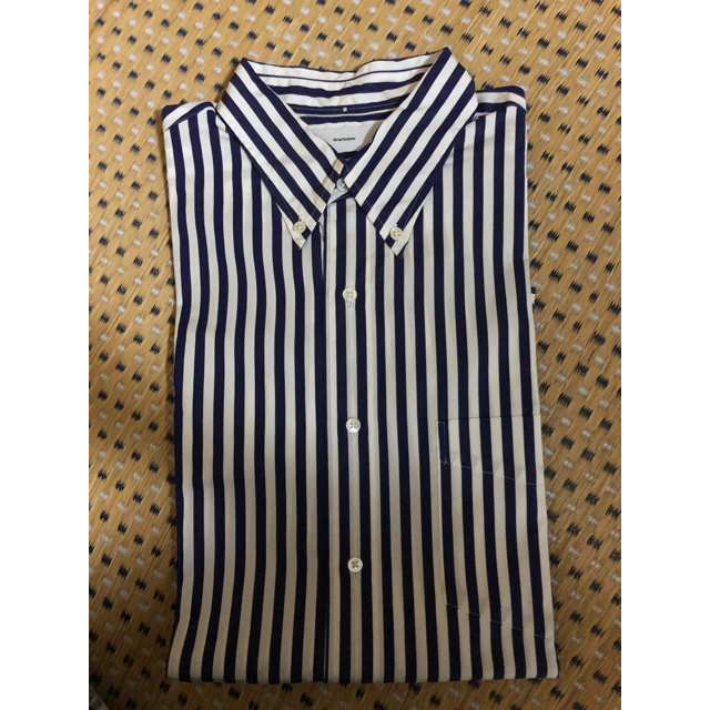 グラフペーパー Thomas Mason L/S B.D.Shirt ブルー メンズのトップス(シャツ)の商品写真