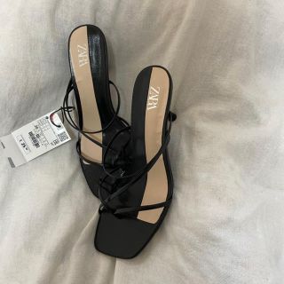 ザラ(ZARA)のZARA サンダル　ミュール　ヒール(サンダル)