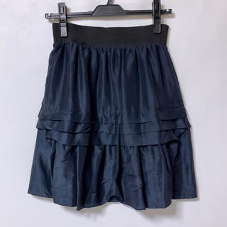 ■美品■F.O.B COOP ENTHESE/フォブコープアンテーゼ/紺スカート(ミニスカート)